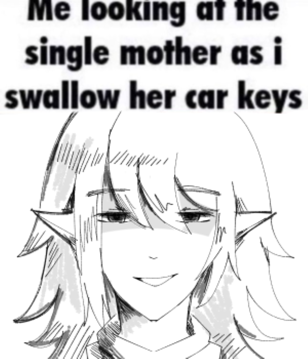 Elf swallows single mother's keys